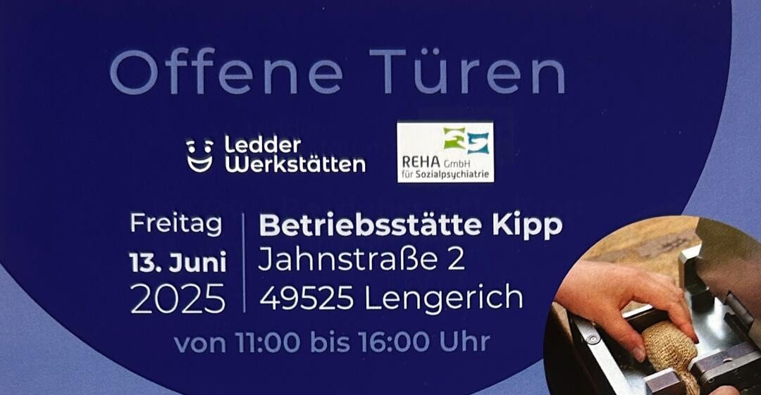 Plakat Offene Türen am 13.06.2025